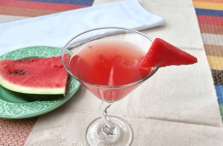 Watermelon martini