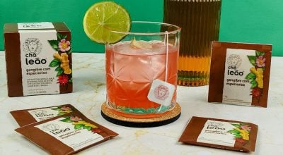 Whisky sour com gengibre