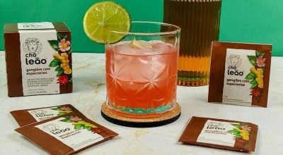 Whisky sour com gengibre