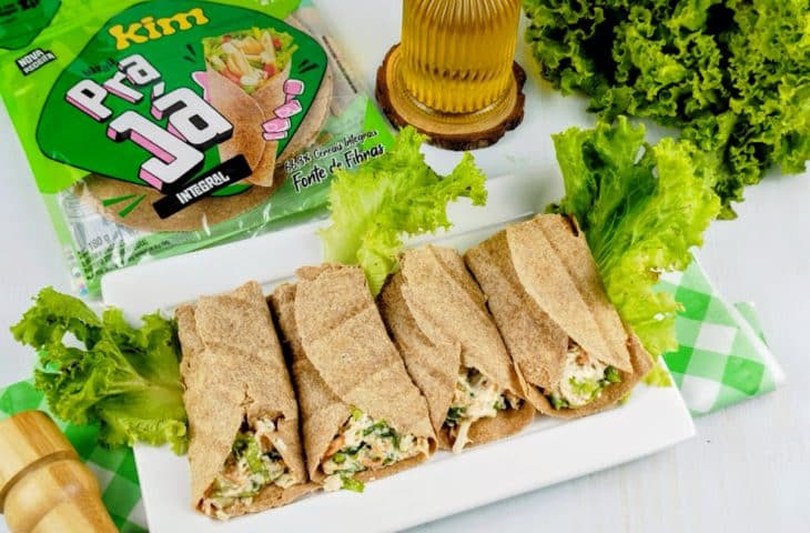 Wrap de frango