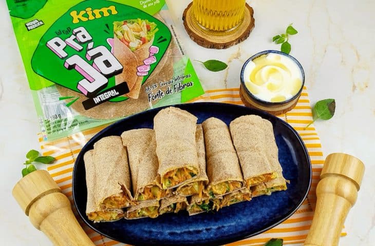 Wrap vegetariano