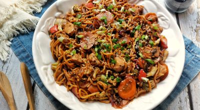 Yakisoba de frango